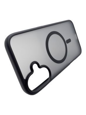 Чохол-накладка BeCover Metal Buttons Case MagSafe для Apple iPhone 16 Black (712090) [602942]