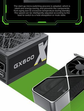 Блок живлення GAMEMAX (GX-600) [303193]