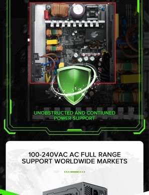 Блок живлення GAMEMAX (GX-600) [303193]