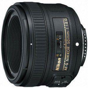 Об'єктив Nikon AF-S Nikkor 50 мм f/1.8G (JAA015DA) [202659]