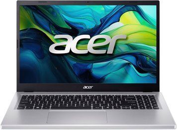 Ноутбук Acer Aspire Go AG15-71P 15.6" FHD IPS, Intel i7-13620H, 32GB, F1TB, UMA, Lin, сріблястий (NX.J6SEU.009) [100537]