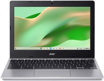 Ноутбук Acer Chromebook CB311-12H 11" IPS, Intel C N100, 8GB, F128GB, UMA, ChromeOS, сріблястий (NX.KX1EU.001) [110926]