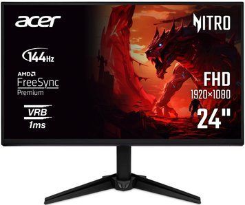Монітор Acer 23.8" QG241YP6bmipx HDMI, DP, MM, IPS, 144Hz, 1ms, FreeSync (UM.QQ1EE.601) [112978]