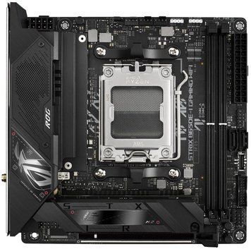 Материнcька плата ASUS ROG STRIX B650E-I GAMING WIFI sAM5 B650 2xDDR5 M.2 HDMI Wi-Fi BT mITX (90MB1BI0-M0EAY0) [109099]