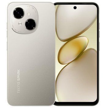Смартфон Tecno Spark Go 1 (KL4) 3/64GB Titanium Gold (4894947069369) [612382]