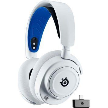 Ігрова гарнітура SteelSeries Arctis Nova 7P Wireless White PC/PS/SW/MAC/MOB (61561) [401901]