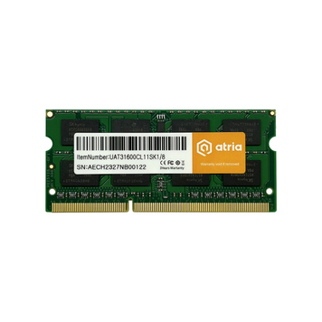 Оперативна пам'ять ATRIA (UAT31600CL11SK1/8) [301445]