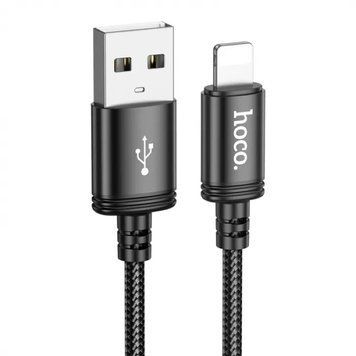 Кабель HOCO X91 Radiance charging data cable for iP(L=3M) Black (6931474788702) [805225]