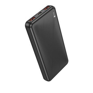 Зовнішній акумулятор BOROFONE BJ56 Graceful 22.5W+PD20W fully compatible power bank (10000mAh) Black (6941991111808) [806343]