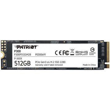 Накопичувач SSD 512GB Patriot P300 M.2 2280 PCIe 3.0 x4 NVMe TLC (P300P512GM28) [608095]