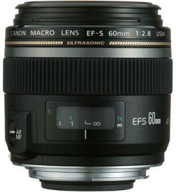 Об'єктив Canon EF-S 60mm f/2.8 Macro USM (0284B007) [17686]
