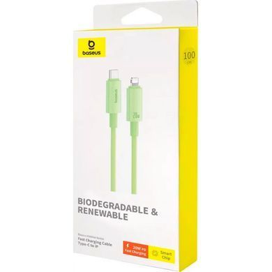 Кабель Baseus Habitat Series Fast Charging Cable Type-C to iP 20W 2m Natural Green (P10360201631-01) [802602]