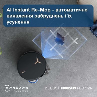 Робот-пилосос DEEBOT T50 MAX PRO BLACK ECOVACS (DEX54) [502380]