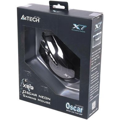 Миша A4Tech X89 Black (X89 (Black)) [606369]