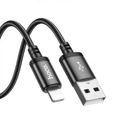 Кабель HOCO X91 Radiance charging data cable for iP(L=3M) Black (6931474788702) [805225]