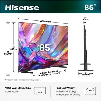 LED-телевізор Hisense 85E7S (20018117) [204679]