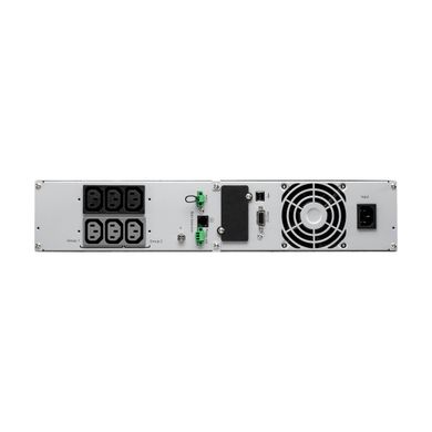 Eaton Джерело безперебійного живлення 9SX, 1500VA/1350W, RM 2U, LCD, USB, RS232, 6xC13 (9SX1500IR)