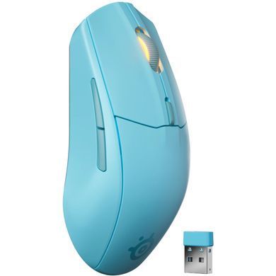 Мишка SteelSeries Rival 3 Gen 2 Wireless, RGB, Aqua (62526) [401324]