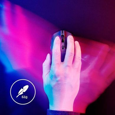 Миша HyperX Pulsefire Haste 2, RGB, USB-A/WL/BT, чорний (6N0B0AA) [104049]
