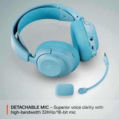 Ігрова гарнітура SteelSeries Arctis Nova 3P Wireless MultiPlatform Aqua (61688) [403547]