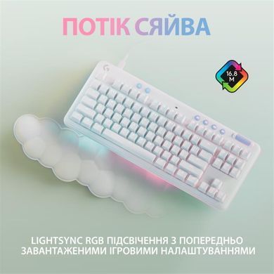 Клавiатура Logitech G713 Tactile White (920-010422) [605931]