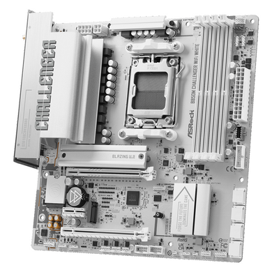 Материнська плата ASROCK (B850M CHALLENGER WIFI WHITE) [306210]
