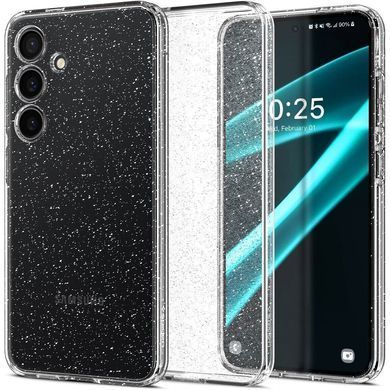 Чохол Spigen для Samsung Galaxy S24, Liquid Crystal Glitter, Crystal Quartz (ACS07345) [108211]
