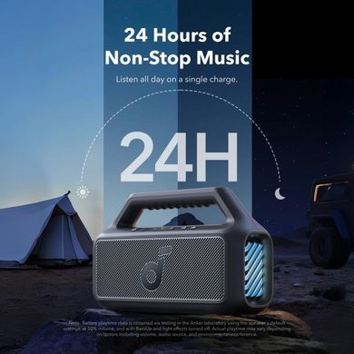 Портативна акустика Anker SoundСore Boom 2 Black (A3138012) [204966]