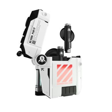 Навушники TWS Gravastar Sirius P5, BT 5.2, IPX4, Defense Mecha (GRAVASTARP5_MECHA_WHT_V2) [107427]