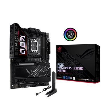 Материнcька плата ASUS ROG MAXIMUS Z890 HERO s1851 Z890 4xDDR5 M.2 Thunderbolt HDMI Wi-Fi BT ATX (90MB1ID0-M0EAY0) [109157]