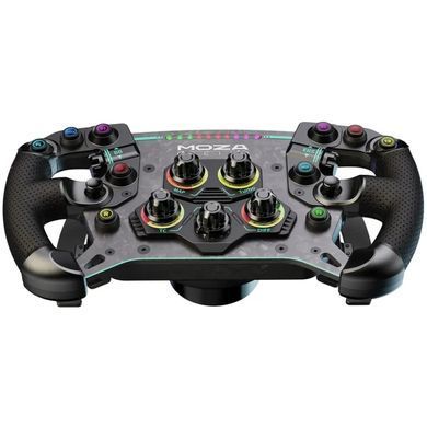 Кермо MOZA Racing GS V2P Steering for PC, 30cм., 10кн., RGB (RS056_Moza) [402497]