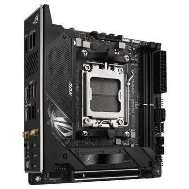 Материнcька плата ASUS ROG STRIX B650E-I GAMING WIFI sAM5 B650 2xDDR5 M.2 HDMI Wi-Fi BT mITX (90MB1BI0-M0EAY0) [109099]