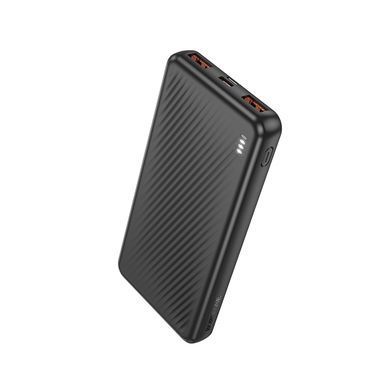 Зовнішній акумулятор BOROFONE BJ56 Graceful 22.5W+PD20W fully compatible power bank (10000mAh) Black (6941991111808) [806343]
