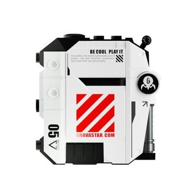 Навушники TWS Gravastar Sirius P5, BT 5.2, IPX4, Defense Mecha (GRAVASTARP5_MECHA_WHT_V2) [107427]
