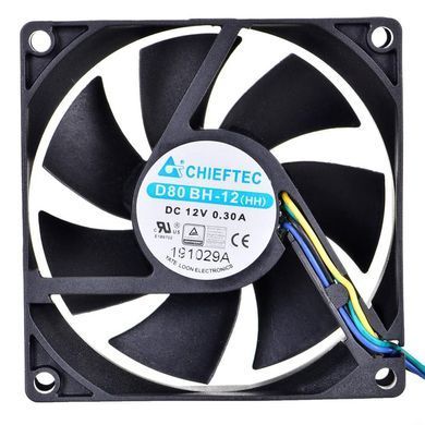 Вентилятор для корпуса 80mm Chieftec (AF-0825PWM) [403002]