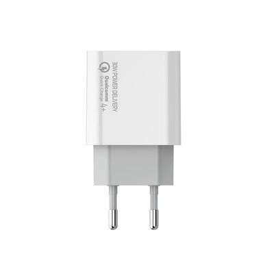 Мережевий зарядний пристрій ColorWay Power Delivery Port PPS (Type-C PD + USB QC3.0) (30W) White (CW-CHS037PD-WT) [611625]