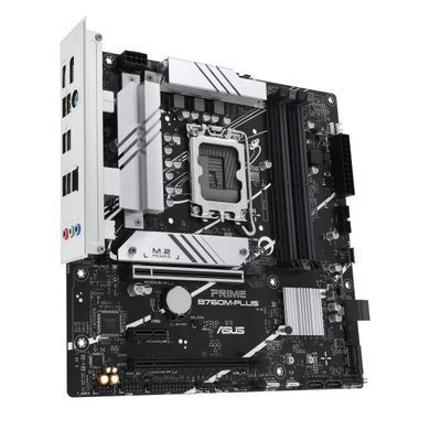 Материнcька плата ASUS PRIME B760M-PLUS s1700 B760 4xDDR5 M.2 HDMI DP mATX (90MB1GY0-M0EAY0) [109454]
