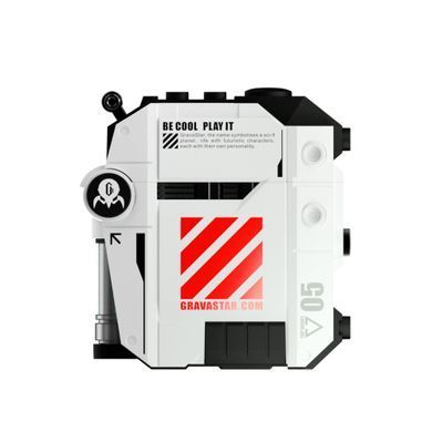 Навушники TWS Gravastar Sirius P5, BT 5.2, IPX4, Defense Mecha (GRAVASTARP5_MECHA_WHT_V2) [107427]