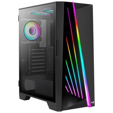 Корпус AeroCool Mirage Black без БЖ (Mirage-G-BK-v2) [619233]