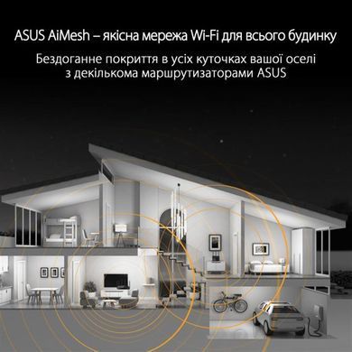 Бездротовий маршрутизатор Asus TUF Gaming AX6000 (90IG07X0-MO3C00) (TUF-AX6000) [609543]