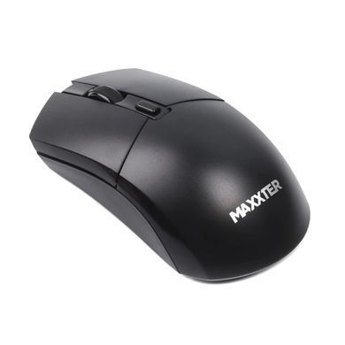 Миша бездротова Maxxter Black (Mr-403) [606426]
