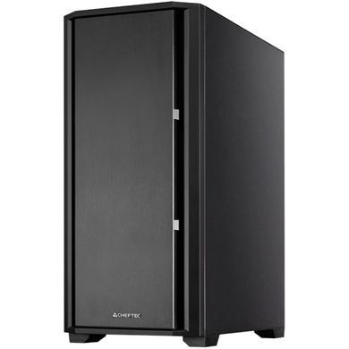 Корпус Chieftec Pro Midi Q ATX, без БЖ, Black (AS-02B-OP) [403289]