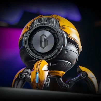 Акустична система Gravastar Mars Pro 2 Battle-Worn, Zinc Alloy body, BT/3.5мм, 20ВТ, жовтий (GRAVASTARG1PRO_YLW_V2) [113308]