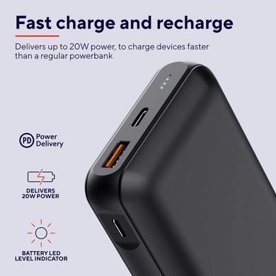 Універсальна мобільна батарея TRUST Redoh Fast 20.000mAh (24880) [302460]