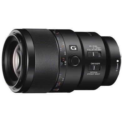 Об'єктив Sony 90mm, f/2.8 G Macro для камер NEX FF (SEL90M28G.SYX) [107737]