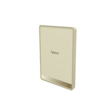 Портативний SSD Apacer AS724 1TB USB 3.2 Gen.2 Type-C Read/Write 500MB/s Cream (AP1TBAS724C-1) [803195]