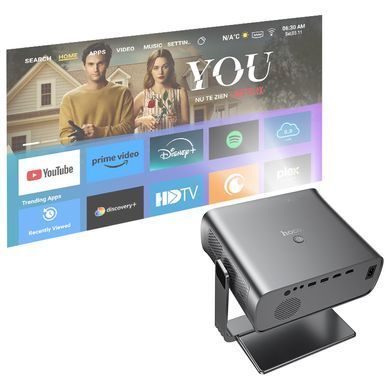 Проектор HOCO DT5 Smart electric focus projector(1080P Android version) (6942007656290) [804092]