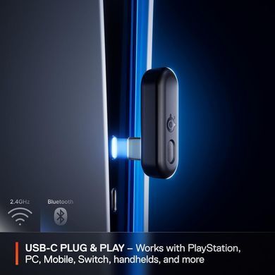 Ігрова гарнітура SteelSeries Arctis Nova 3P Wireless MultiPlatform Aqua (61688) [403547]