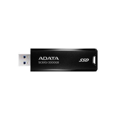 Портативний SSD ADATA SC610 2TB USB 3.2 550/500Mb/s Black (SC610-2000G-CBK/RD) [803626]