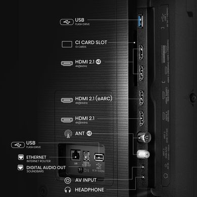 LED-телевізор Hisense 85E7Q PRO (20015896) [201799]